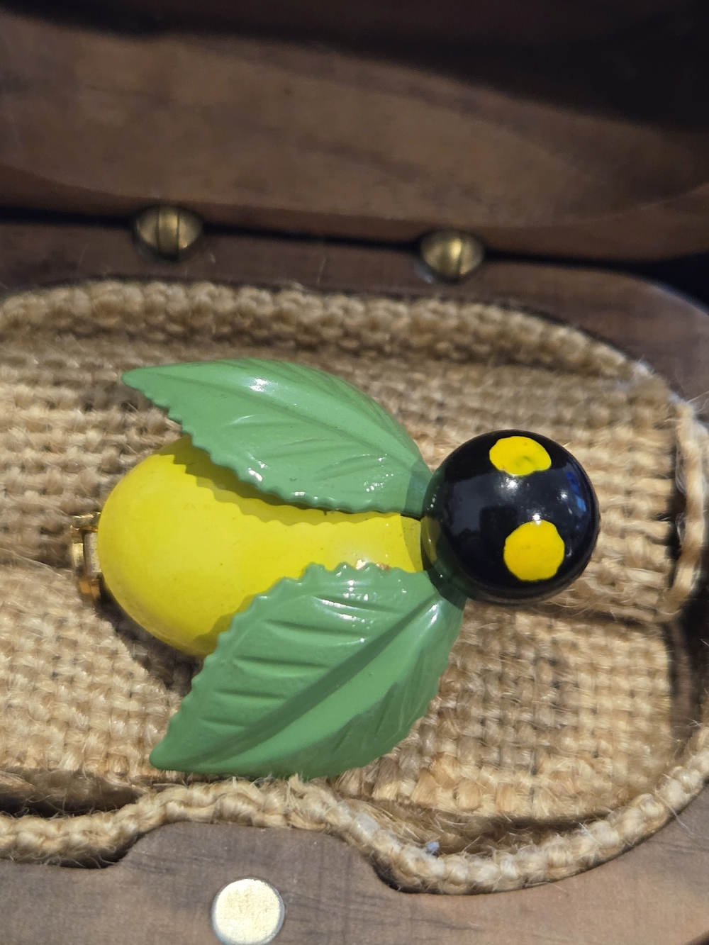Vintage Charming Novelty Bug Brooch
